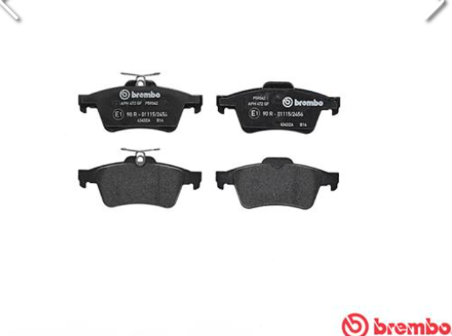 BREMBO P59042 Задние тормозные колодки в наличии Черкассы