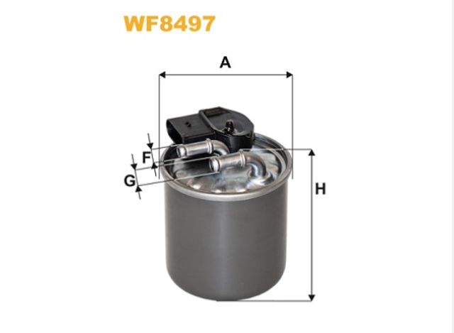 WF8497 Топливный фильтр купить Кривой Рог