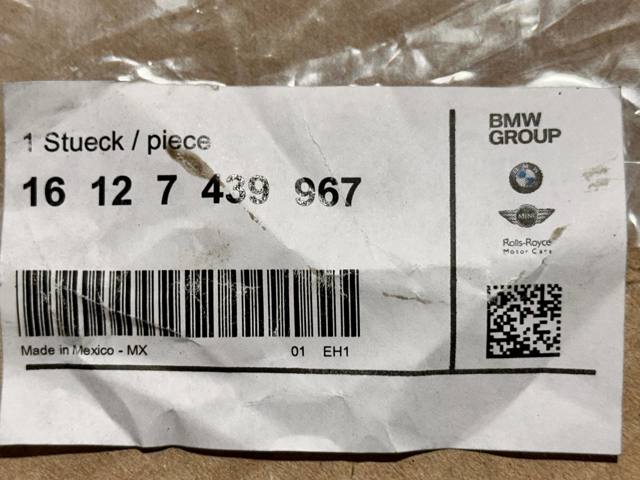 BMW 16127439967 в наличии Харьков