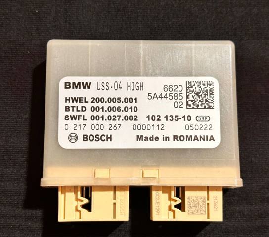 Модуль управления (ЭБУ) парктроником 66205A44585 BMW
