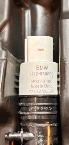 Насос электроомывателя 67128736998 BMW