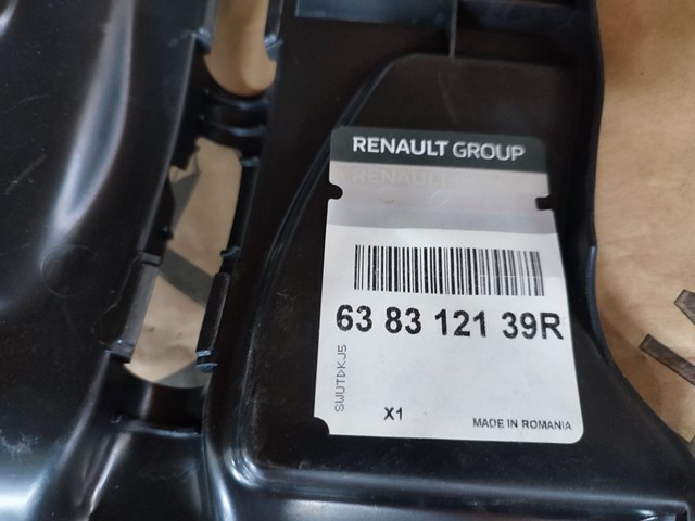 638312139R RENAULT Подкрылок крыла переднего левый передний купить в Украина