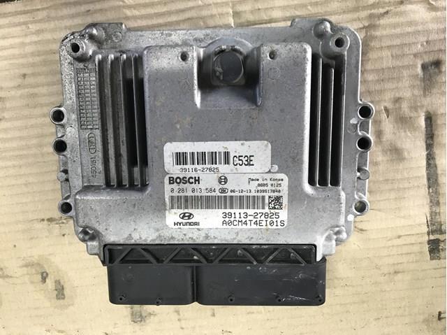 Электронный блок управления двигателем 0281013584 HYUNDAI
