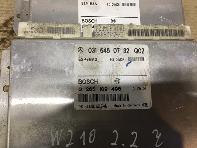 Блок управления ESP 0315450732 MERCEDES
