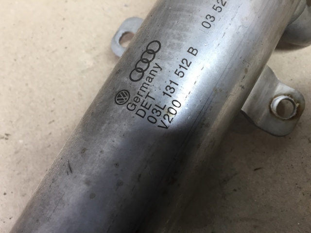 Радиатор системы рециркуляции ОГ 03L131512B VAG