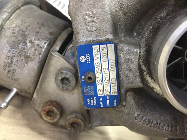 Турбонагнетатель 03L253056G VAG