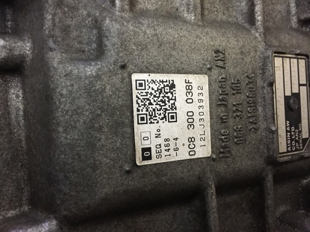 0C8300038F VAG АКПП в сборе (автоматическая коробка передач) купить в Черкассы