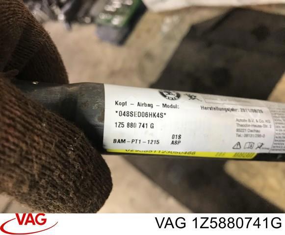 Подушка безопасности, сбоку левая 1Z5880741G VAG