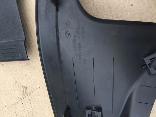 2126860636 MERCEDES Накладка дверного порога внутренняя задняя правая купить в Ирпень