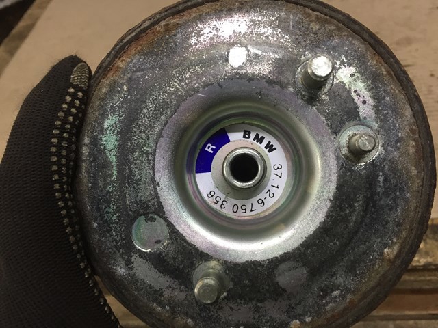 Пневмоподушка/пневморессора моста заднего 37126750356 BMW