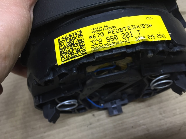 Подушка в руле 3C8880201T VAG