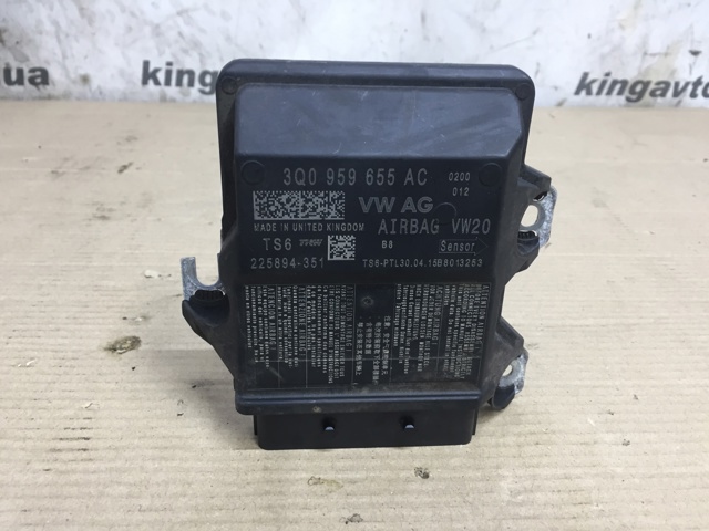 3Q0959655AC Модуль-процессор управления подушкой безопасности (ЭБУ AIRBAG) купить Львов