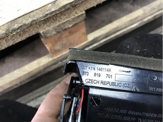 Воздухопроводы 3T0819701 VAG