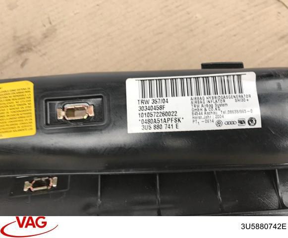 Подушка безопасности, боковая, правая 3U5880742E VAG