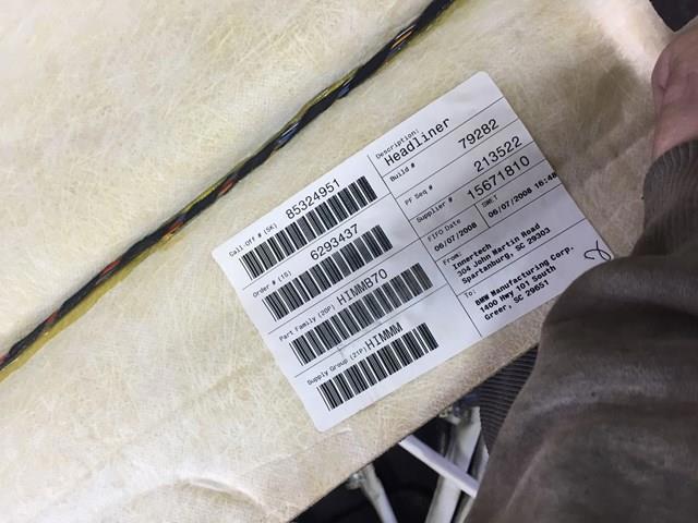 Обшивка крыши 51448037340 BMW