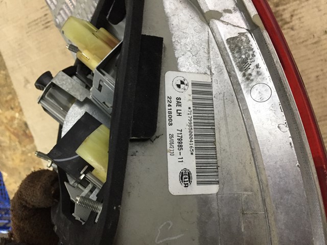 Фонарь задний 63217179985 BMW
