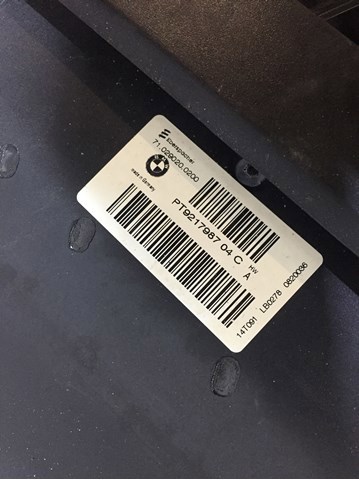 Электроподогреватель воздуха 64119217988 BMW