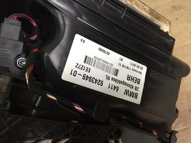 Электромотор печки 64119243949 BMW