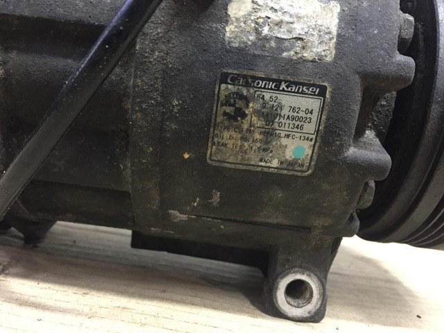 Компрессор системы кондиционирования 64529121762 BMW