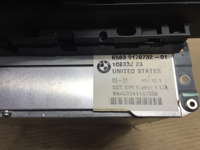 Радиоприемник 65839170732 BMW