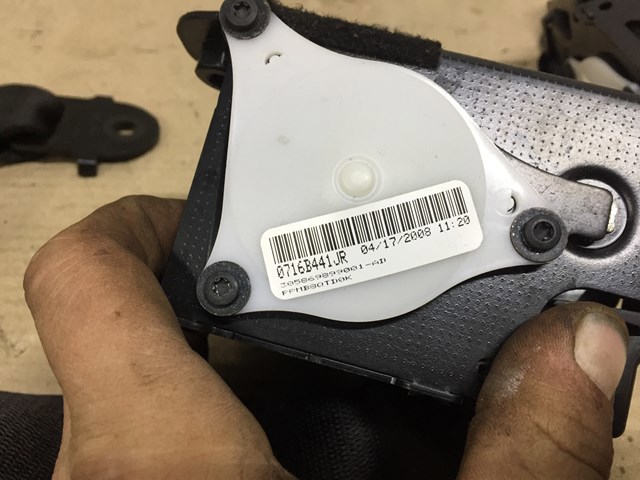 Ремень безопасности передний левый 72117171967 BMW