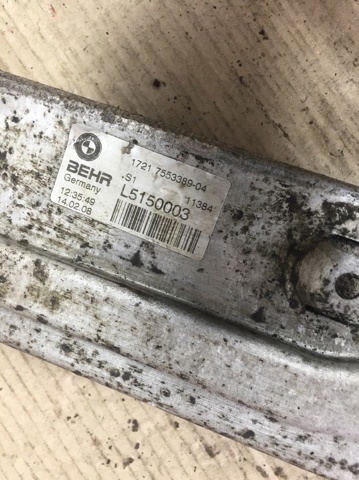 7553389 BMW Радиатор охлаждения, АКПП/КПП купить в Чернигов