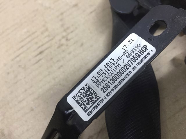 Ремень безопасности передний левый 7P0857705GHCP VAG