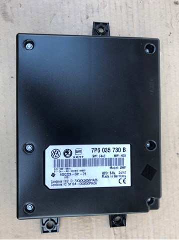Блок управления мультимедийный 7P6035730B VAG
