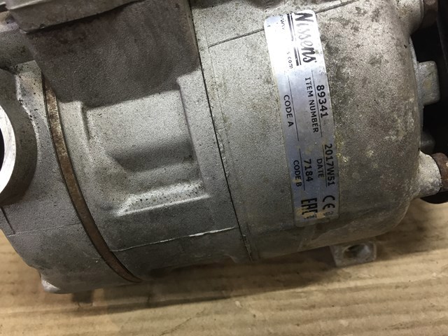 Компрессор кондиционера 89341 NISSENS