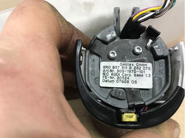 Зеркало внутреннее, салона 8R0857511B VAG