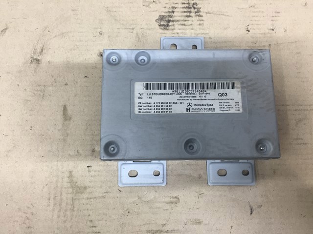 Блок управления мультимедийный A1729009302 MERCEDES