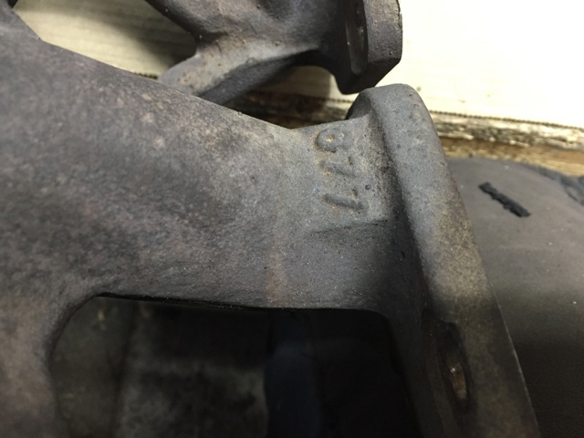 Система выпуска газов двигателя L3K913450 MAZDA