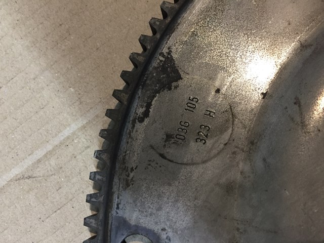 03G105323H VAG Маховик двигателя купить в Каменское