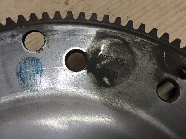 VAG 03G105323R Маховик двигателя в наличии Винница