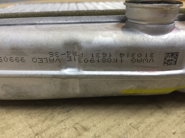 VAG 1K0819031E Радиатор печки (отопителя) в наличии Ровно