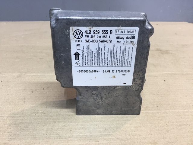 Модуль-процессор управления подушки безопасности 4L0959655B VAG