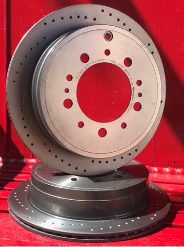09B63111 BREMBO Диск тормозной задний купить в Львов