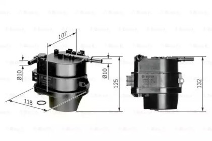 BOSCH 0450907007 Фильтр топливный в наличии Николаев