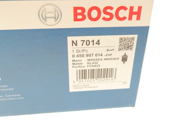 BOSCH 0450907014 Фильтр топливный в наличии Ирпень