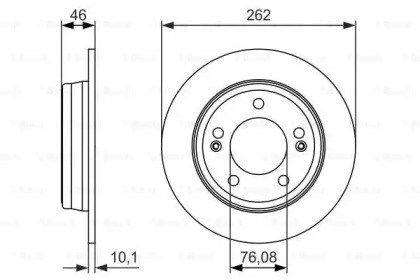 0986479052 BOSCH Тормозные диски купить в Житомир
