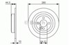 Тормозной диск 0986479A08 BOSCH