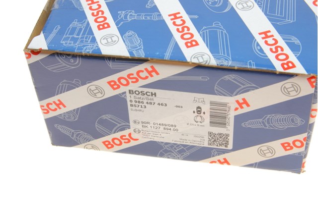 0986487463 BOSCH Колодки тормозные задние барабанные купить в Ирпень