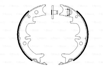 BOSCH 0986487680 Колодки ручника (стояночного тормоза) в наличии Черновцы