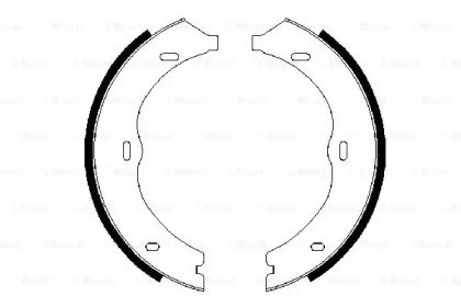 Колодки ручника 0986487718 BOSCH