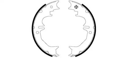 BOSCH 0986487727 Колодки ручника в наличии Харьков