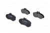 Колодки тормозные дисковые комплект 0986494013 BOSCH