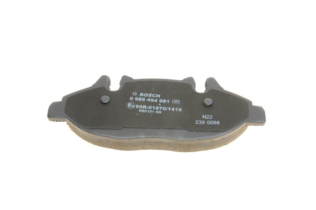 Тормозные колодки 0986494081 BOSCH