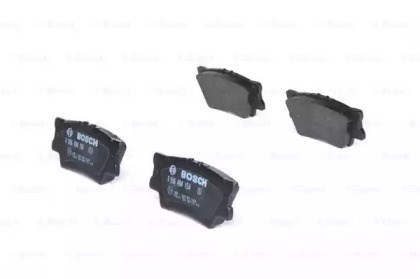 Колодки на тормоз задний дисковый 0986494154 BOSCH