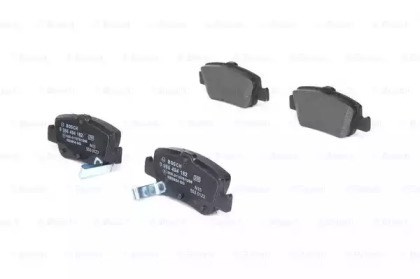 0986494182 BOSCH Задние тормозные колодки купить в Николаев