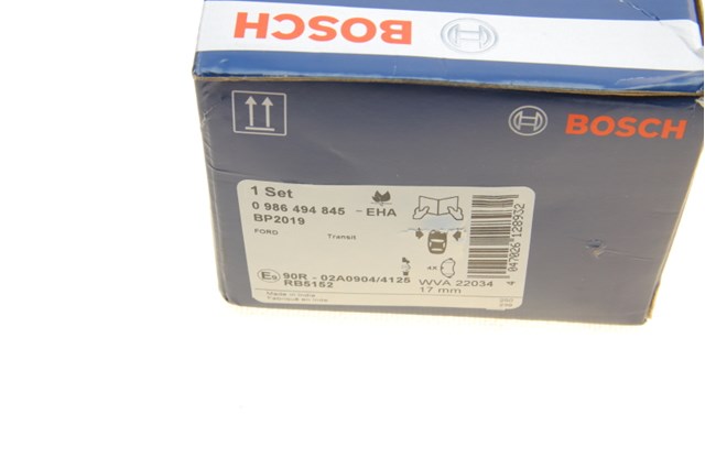 Тормозные колодки 0986494845 BOSCH